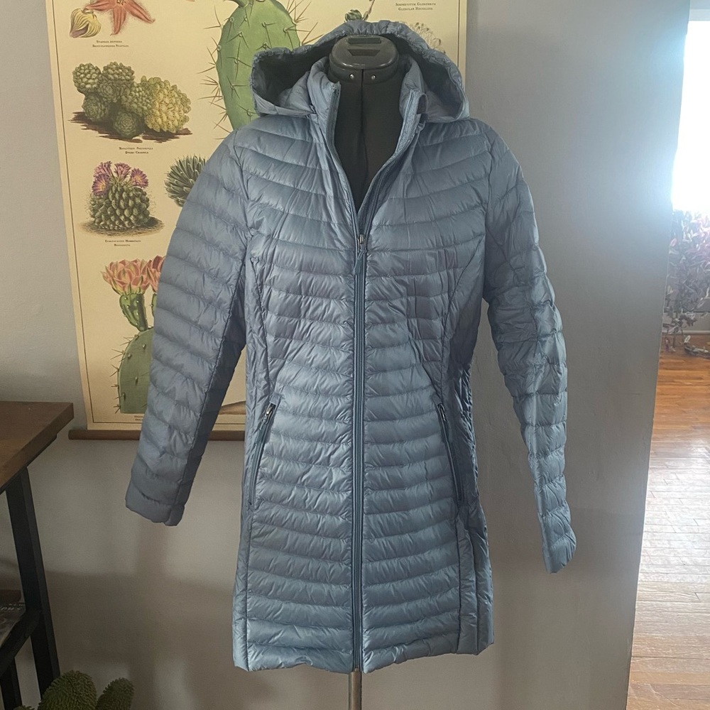 32 Degrees Packable Down 3/4 Length Winter Jacket